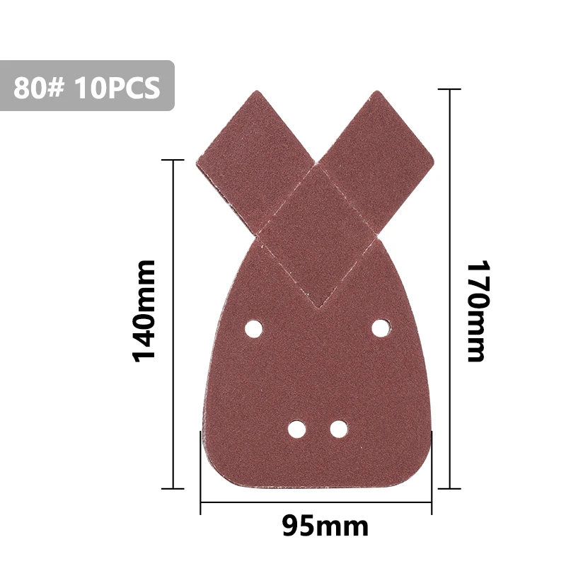 

Шлифовальная бумага CMCP, 10 шт., Зернистость 40/80/120/240