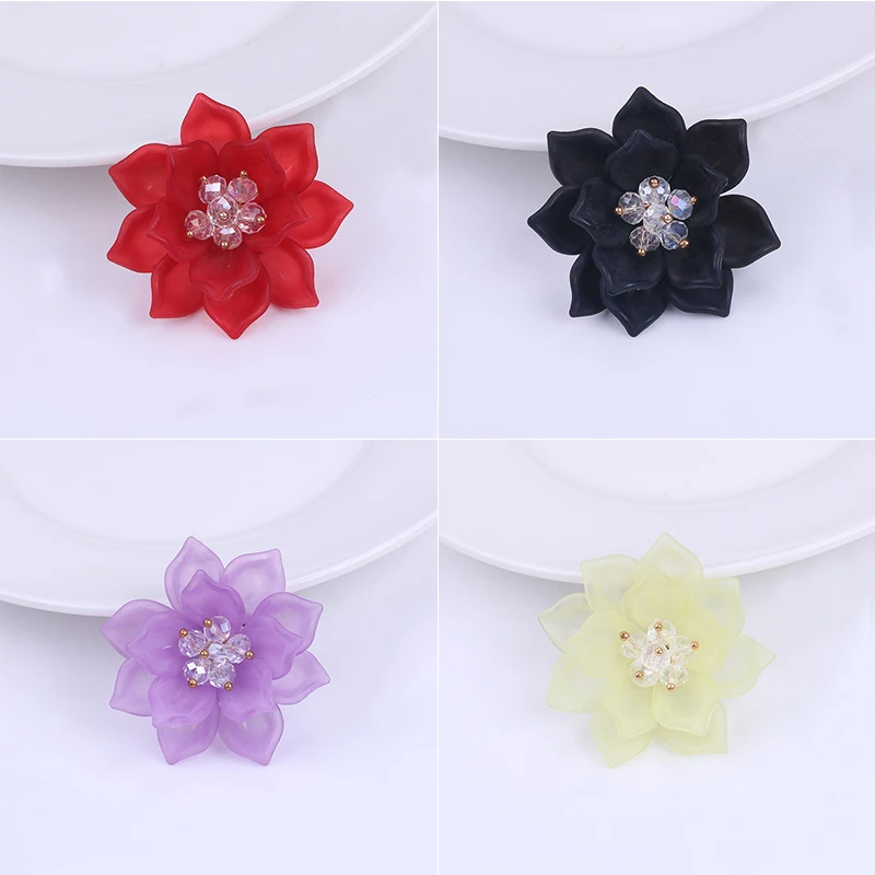 

Girls' Skirt Pearl Shell Flower Brooches for Women Suit Rhinestone Jewelry Brooch Pin Cardigan Scarf Buckle Clothing Accessories