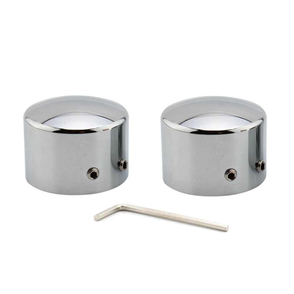 

2 шт., колпачки для передней оси мотоцикла Harley Softail Sportster Road King Electra Street Glide 2002-2022