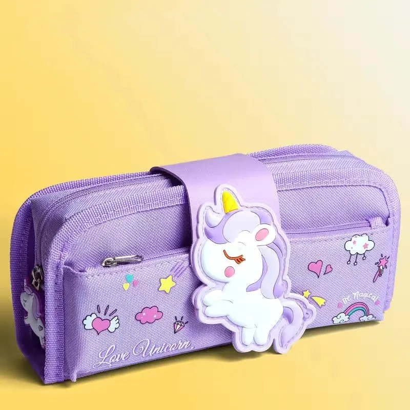 

Detachable cute pencil case School stationery bag large capacity pen case Cartoons pen bag Children pencil bag boy Student gifts