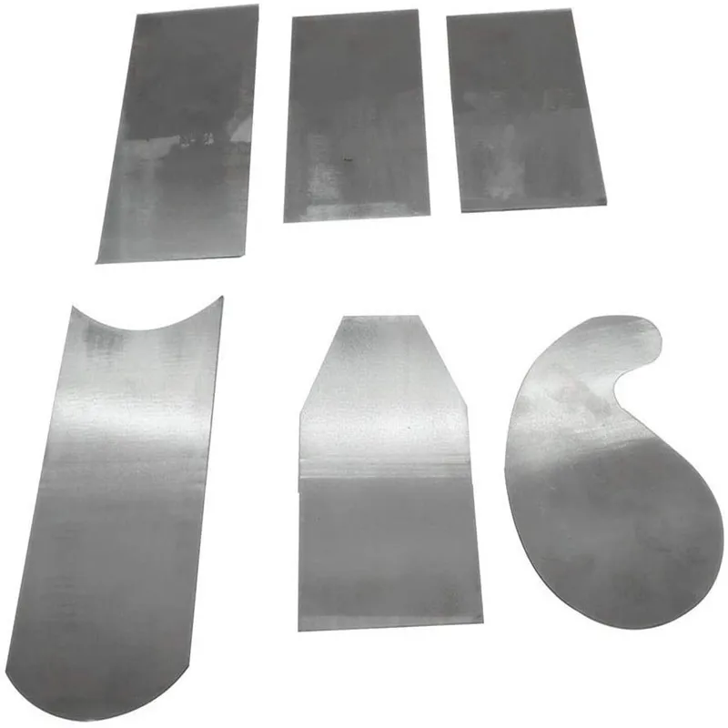Скребки для кабинета из марганцевой стали, высокопрочные и износостойкие, для деревообработки, 6 наборов