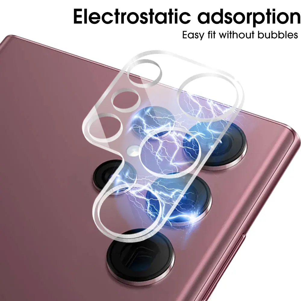 Защитное закаленное стекло для камеры Samsung Galaxy S24 Plus