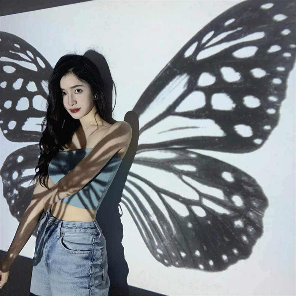 

Background Lamp Party Bedroom Decoration Photo Props Butterfly Projector Night Light for Girls Birthday Present