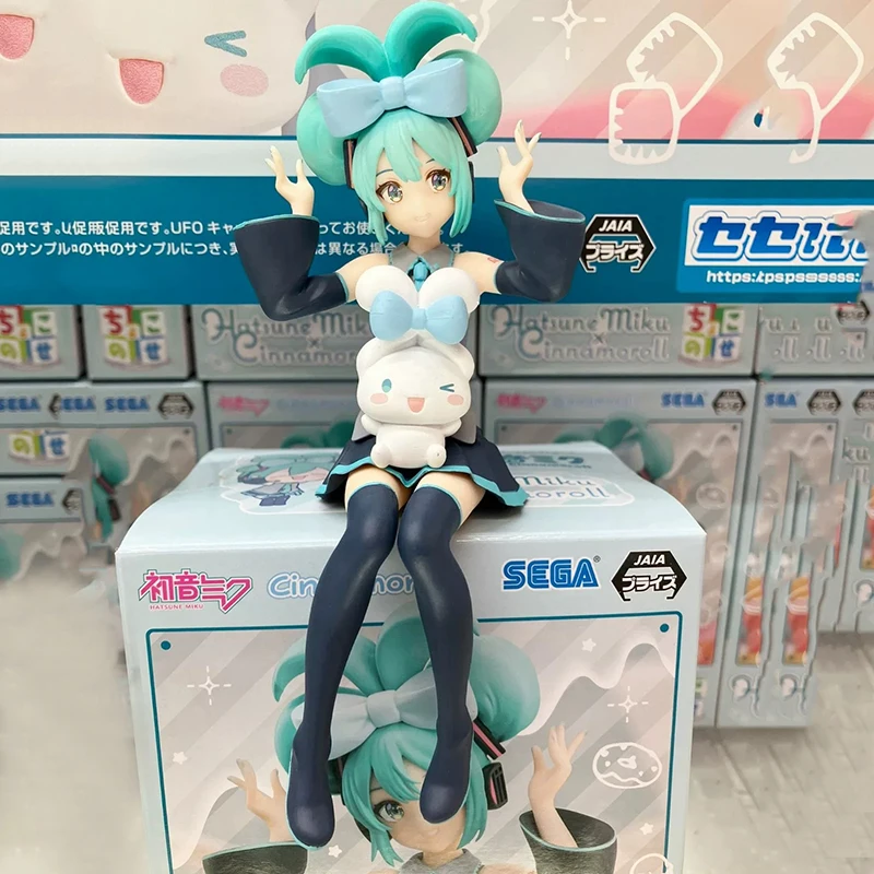 Фото Фигурки аниме Hatsune Miku Rem Hatsune Miku, экшн-фигурки, нажимная пузырьковая лапша, 15 см, коллекционная модель из ПВХ, игрушки, подарки на день рождения №1