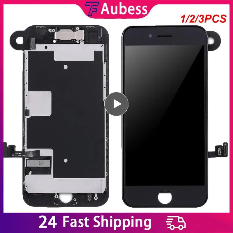 

1/2/3PCS Display For 5 5S SE 5C with Touch Screen Digitizer Replace For 5/5C/5S/SE No Dead Pixel+Tempered