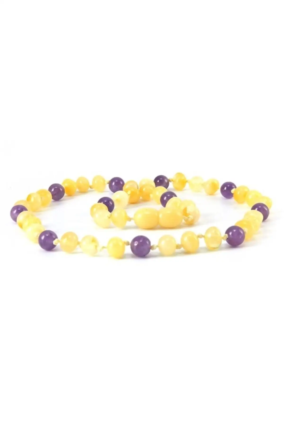 

Женское модное ювелирное ожерелье, сертифицированное Оригинальное Янтарное детское колье диаметром 33 см