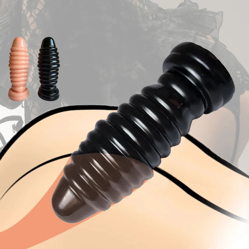 

Soft Large Anal Plug Butt Plugs Big Anal Vaginal Dildo Plug Balls Prostate Massager Dilatodor Aanal Adult Sex Toys for Woman Men