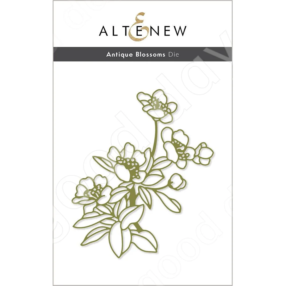 

2022 Arrival New Antique Blossoms Dies Set Used for Scrapbook Diary Decoration Embossing Template Diy Greeting Card Handmade