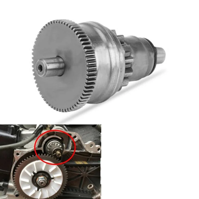 

Motorcycle Starter Motor Clutch Gear Assembly Flywheel Bearings Axle Engine Parts for Polaris Sportsman Scrambler Scooter Mopeds