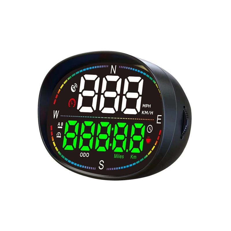 Автомобильный цифровой прибор для контроля скорости GPS-компас спидометр одометр