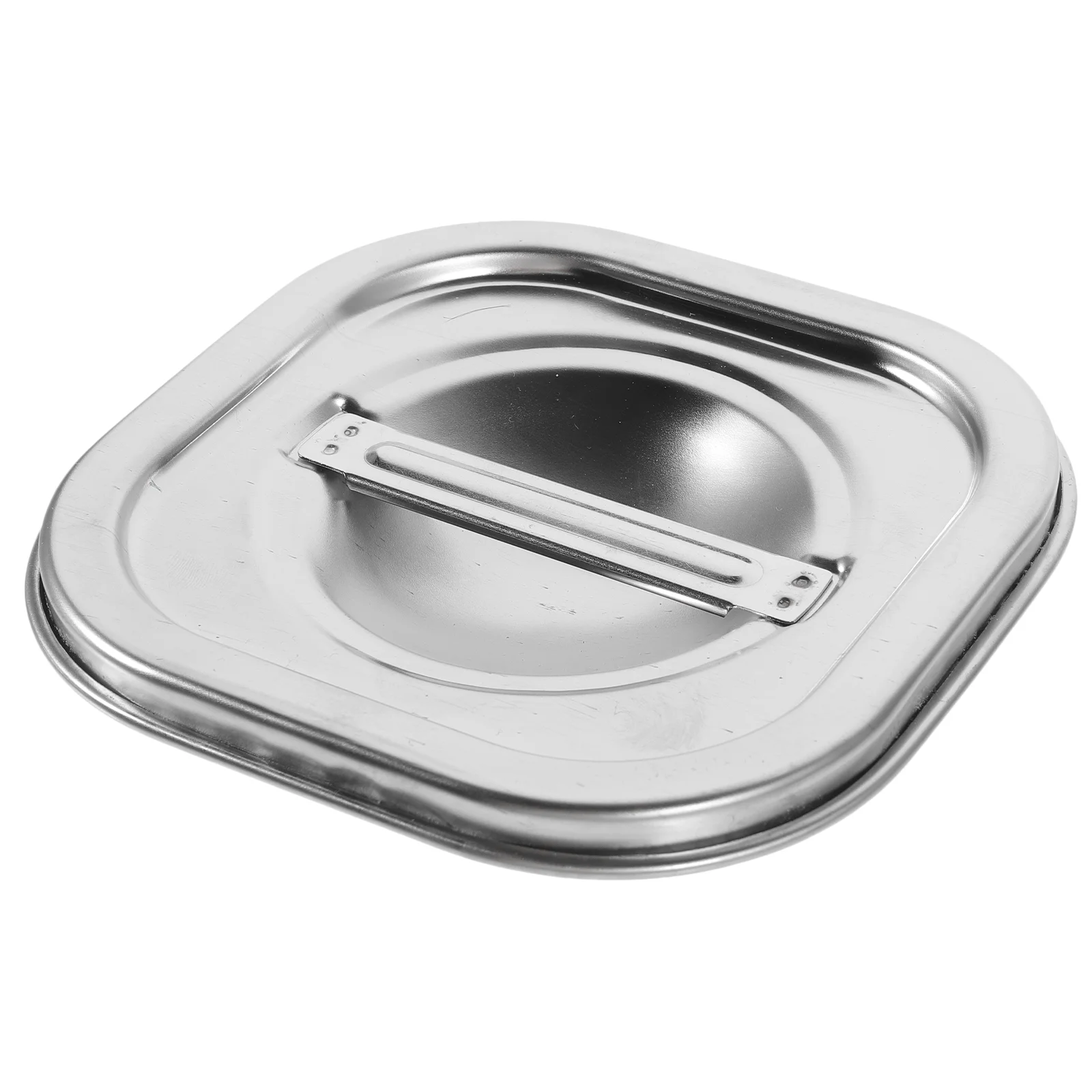 

Seasoning Pot Lid Replacement Kitchen Stainless Steel Seasoning Pot Lid with Handle
