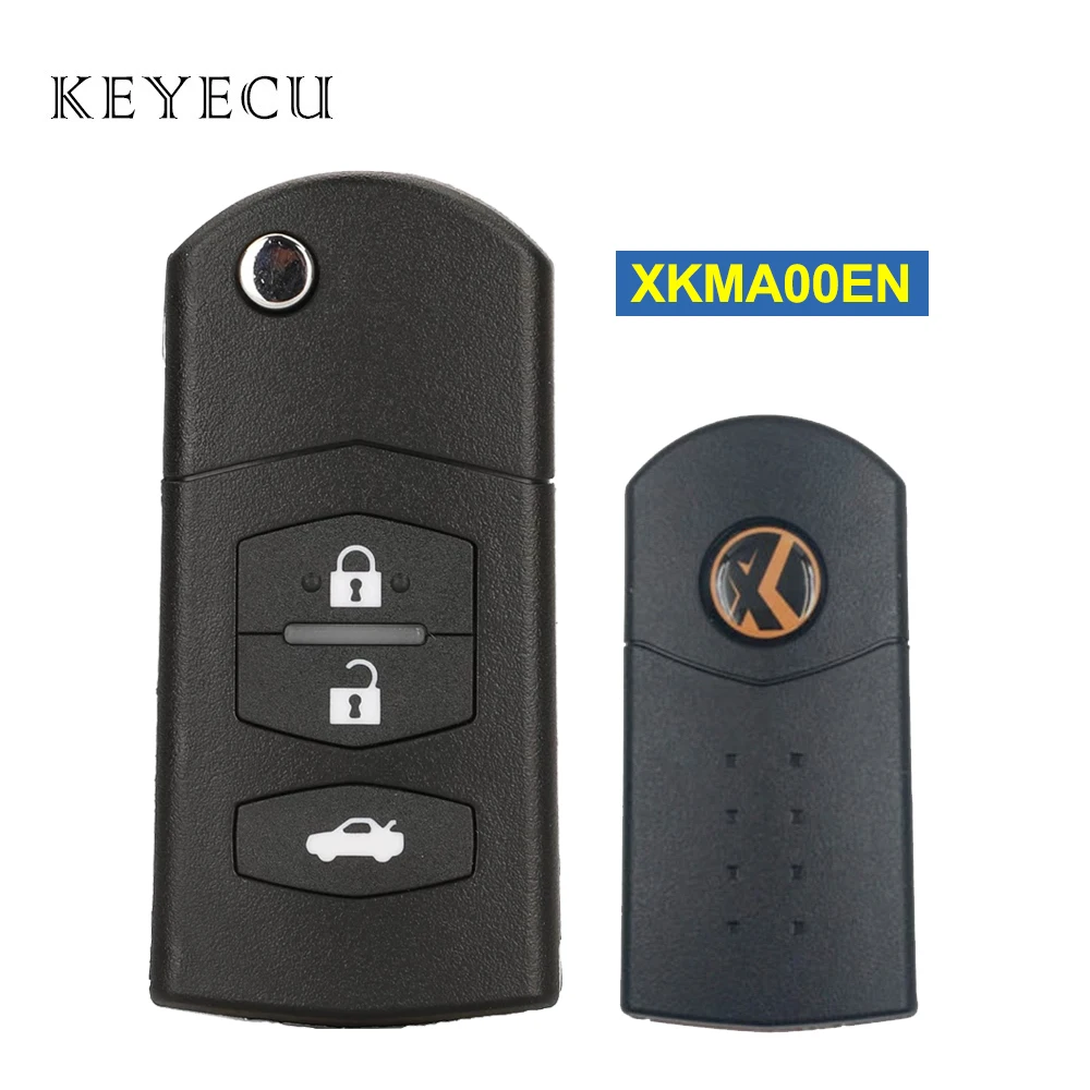 

XHORSE English Version XKMA00EN for Mazda Style Wire Universal Remote Key - 3 Buttons - for VVDI Key Tool, VVDI2
