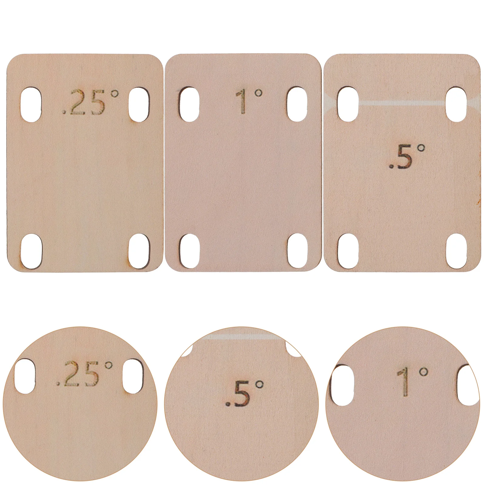 

3pcs Premium Practical Multi-use Guitar Neck Shims Bass Shims Neck Shims For Guitar for Guitar