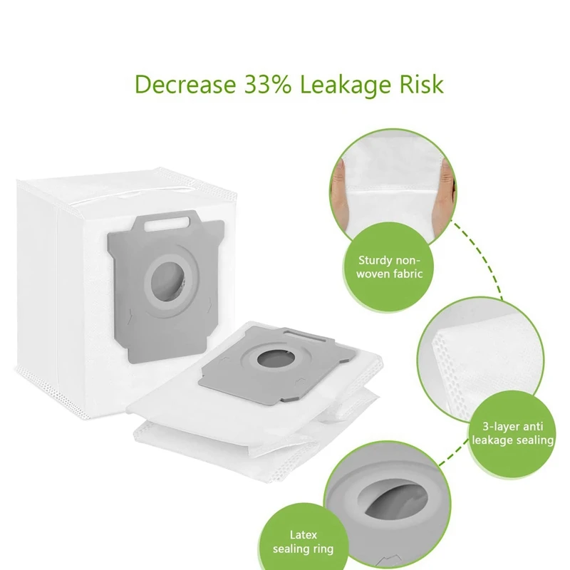 Вакуумные мешки совместимые с мешками Irobot Roomba серии I &amp S J замена для I3 +(3550) I4 +(4552)
