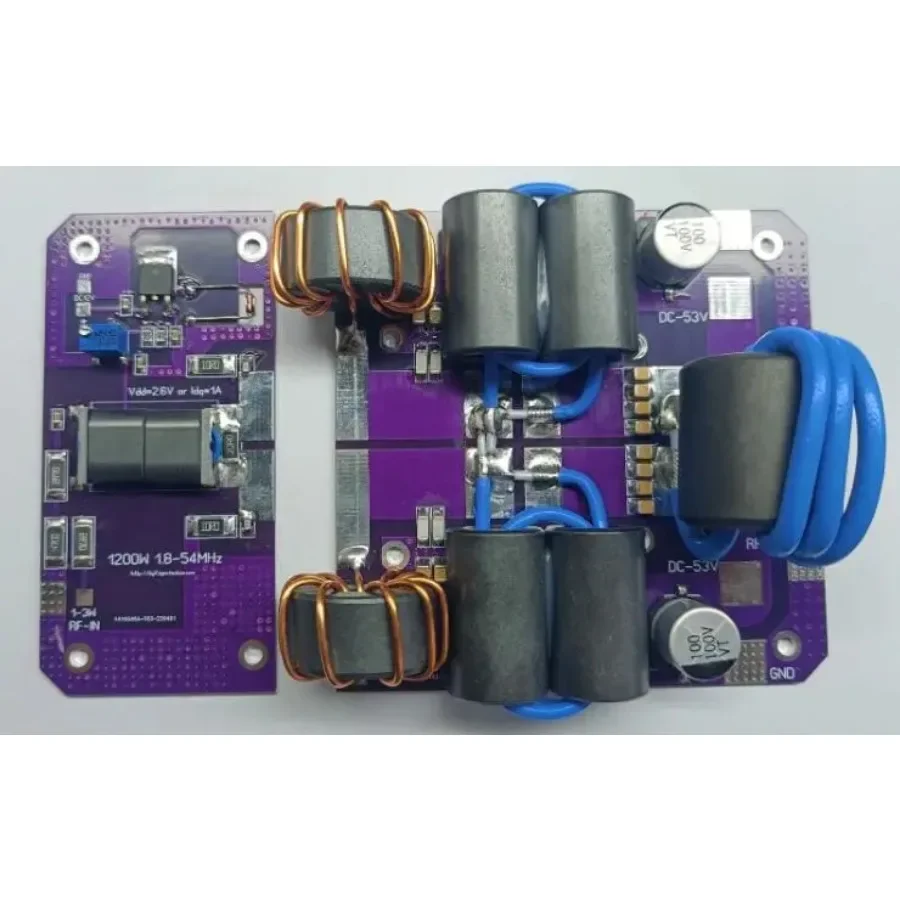1200 Вт 1 8-54 МГц ВЧ усилитель мощности для радио коротковолнового MRFX1K80H BLF188 MRFX1K50