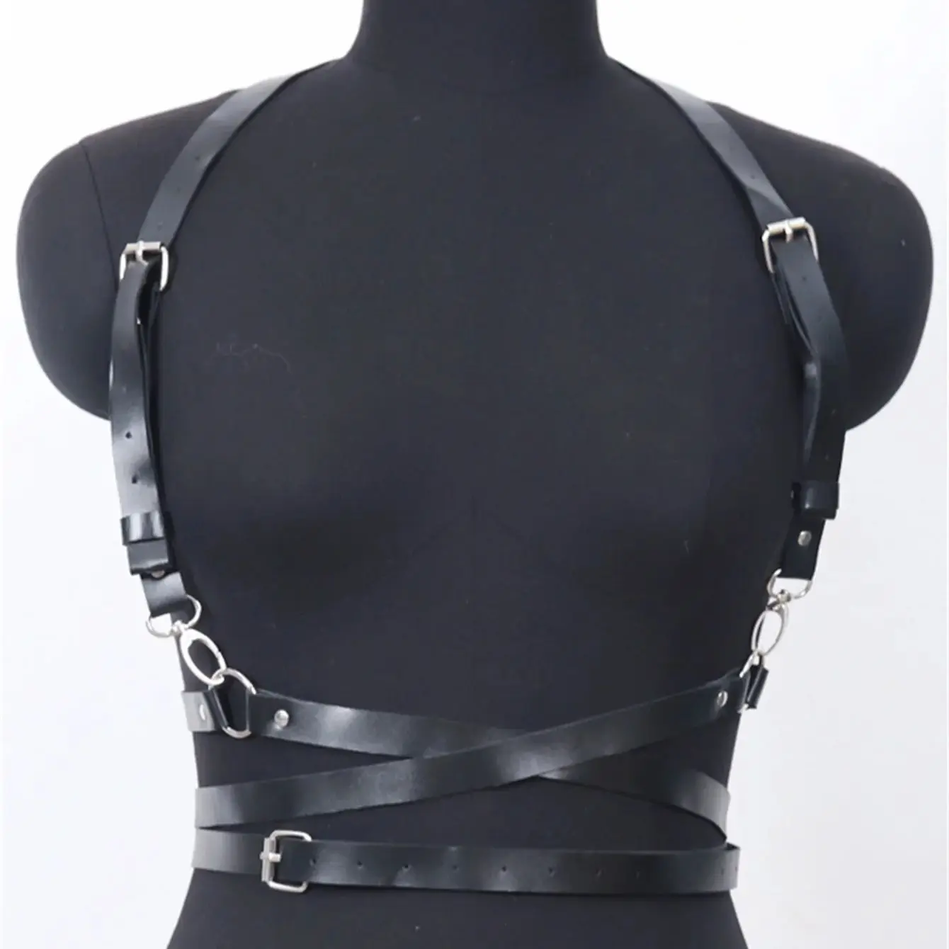 Модный женский кожаный ремень в стиле панк сексуальное нижнее белье корсет чулки