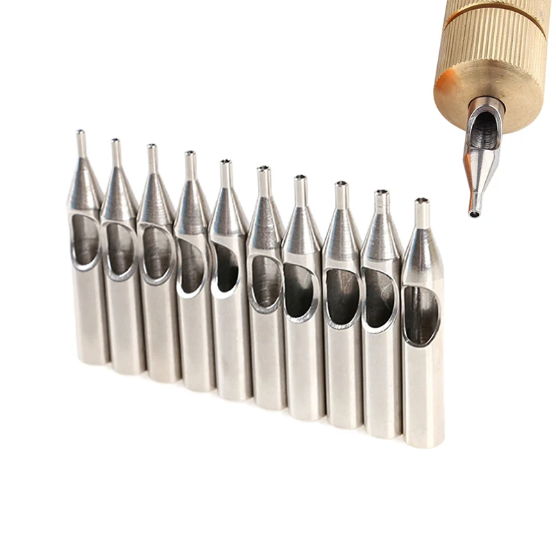 1 шт. набор наконечников для тату из нержавеющей стали |