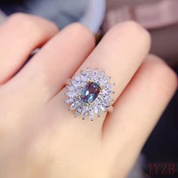 925 silver ring luxurious sparkling natural beauty alexandre alexandre stone colorful wedding ring