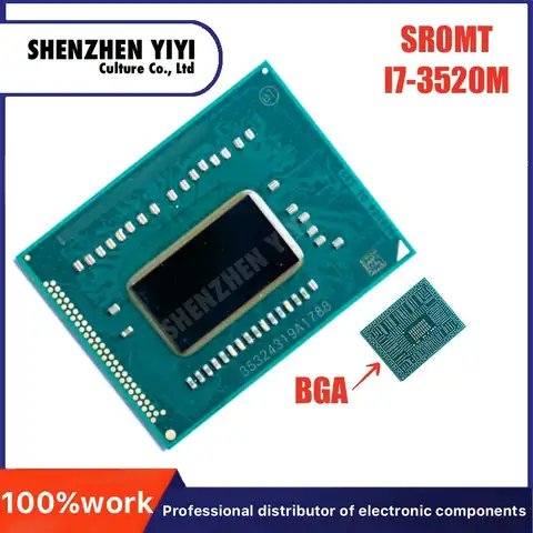 BGA Chip 100% Test SR0MT I7-3520M SR0N6 I7-3517U SR0MV I5-3360M SR0MX I5-3320M SR0N8 I5-3317U SR0N0 I5-3210M
