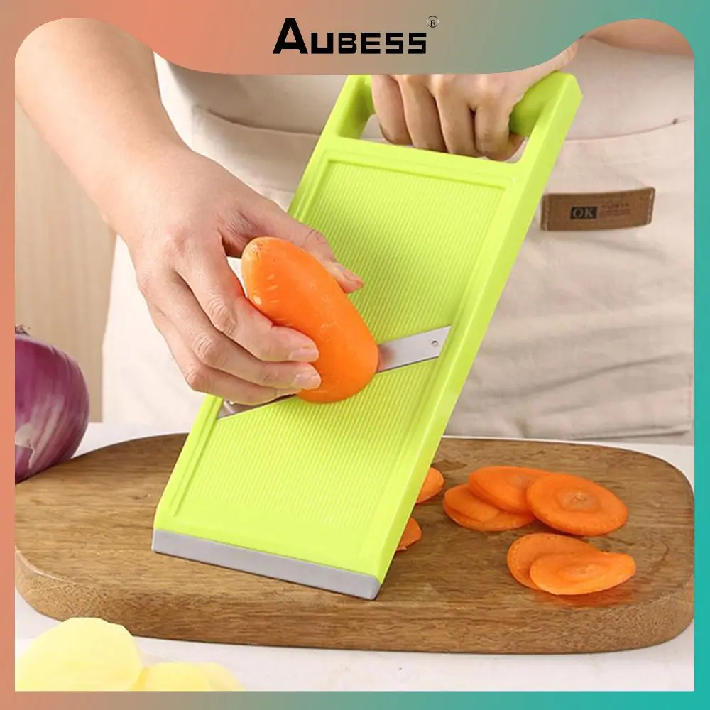 

Sharp Vegetable Slicer Pp Stainless Steel Manual Chopper Neat Cuts Convenient Potato Grater Kitchen Gadgets Labor-saving Durable