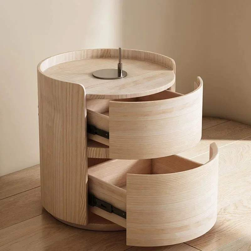 Минималистичный стол для кровати в комплекте дизайнерский современный