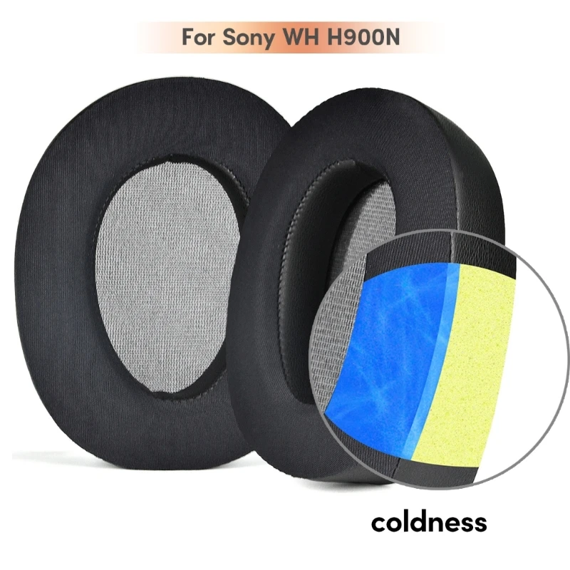 

Quality Ear Pads Cushion Replacement For Sony WH-H900N MDR100ABN Headphones Reduce Noise Earmuff Sleeve Earcups Ear Pads