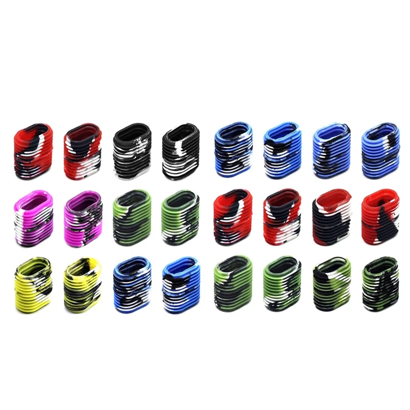 

12Pcs Rubber Fishing Reel Handle Grip Replacement Part Non-Slip Baitcaster Knob Cover Sleeve for Spinning Reel