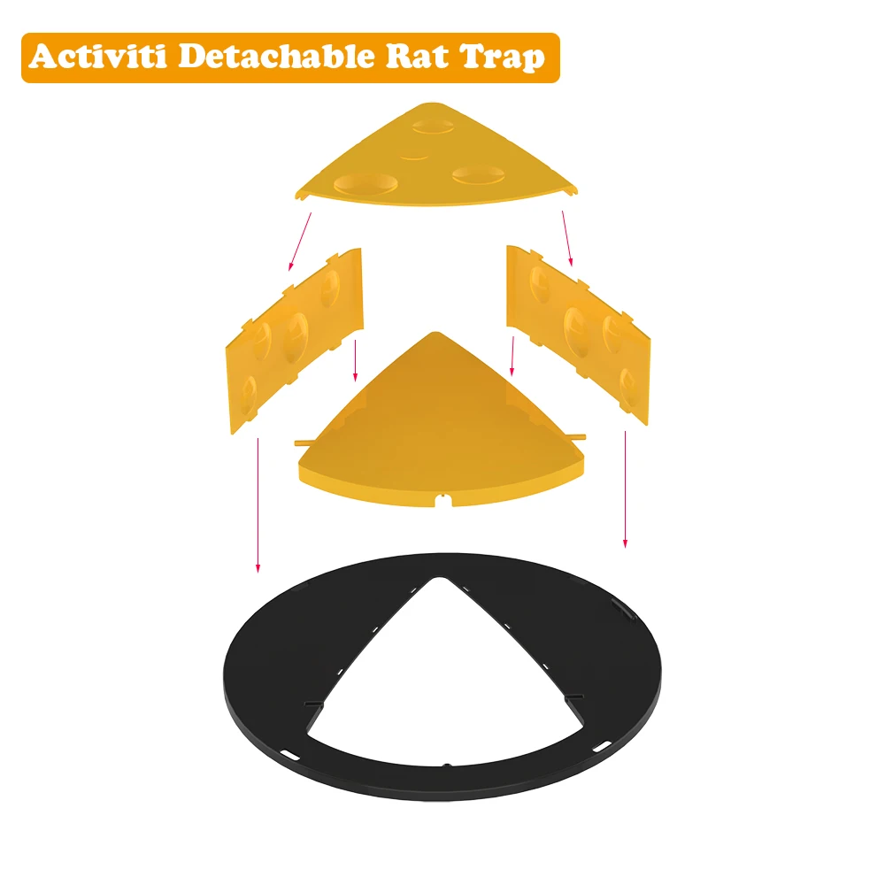 Новинка 2022 года ловушка для крышек мыши и крыс съемная автоматический сброс