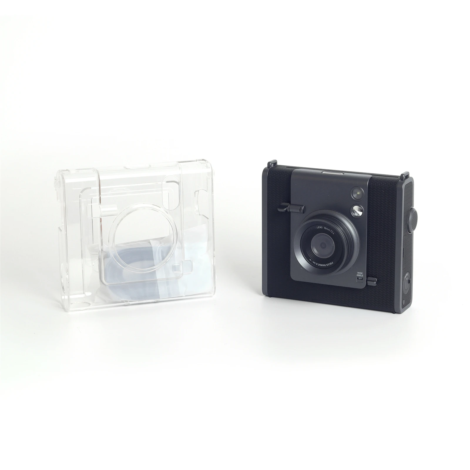 Прозрачный защитный чехол для Instax Wide EVO противоударный и высококачественный из