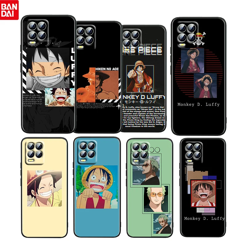 

ONE PIECE Sunshine Boy For OPPO Realme GT Neo Master Edition 9i 8 7 Pro C21 Narzo 30 5G 4G Fundas Soft Silicone Black Phone Case