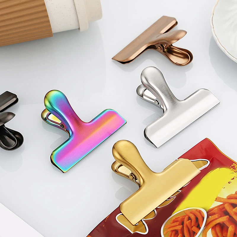 Зажимы для сумок из нержавеющей стали пищевых продуктов сверхмощные