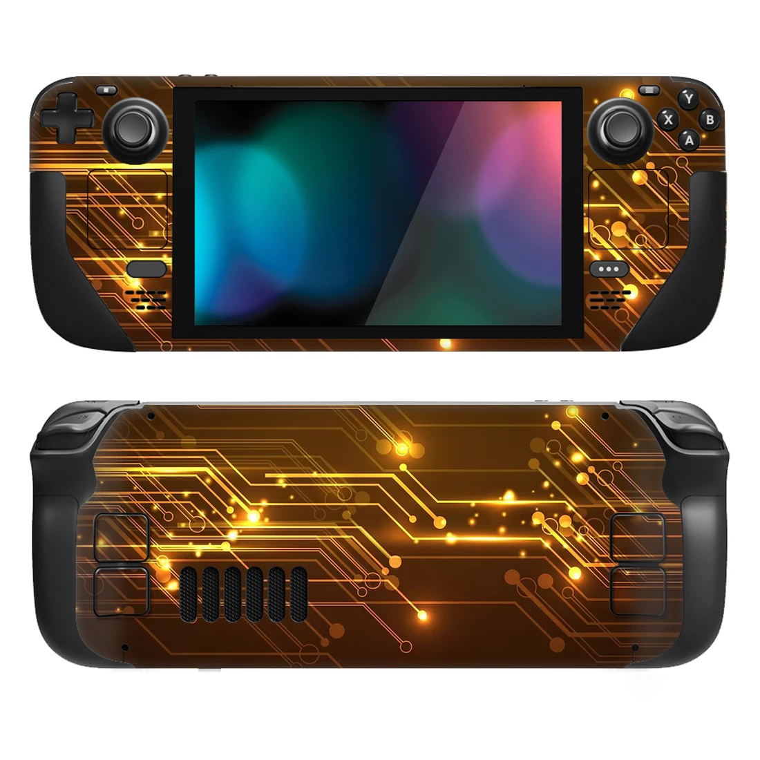 

Geometry Style Vinyl Sticker For Steam Deck Console Protector Game Accessories Skin Sticker