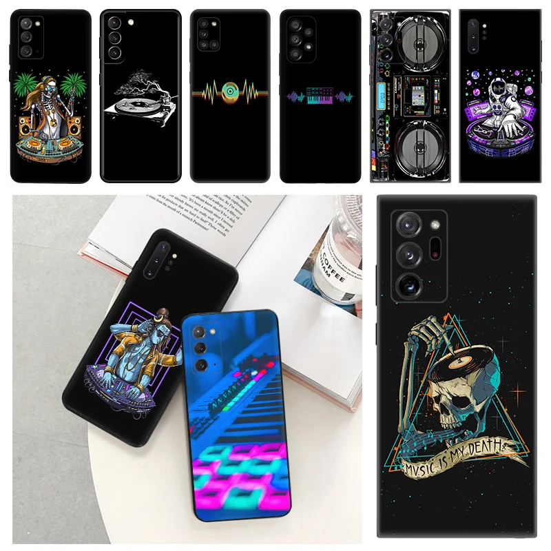 

Silicone Phone Case for Samsung M54 A24 S8 M30S M11 M21 M31 M01 M51 M32 M12 M04 M62 M22 M52 M23 M33 M53 M13 Dj Art Music Cover