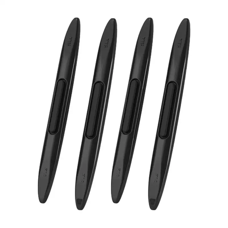 

4 шт., автомобильные наклейки для защиты бампера