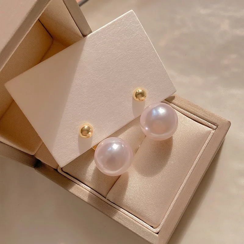 Новинка 2022 милые серьги-подвески для пожилых модные с жемчугом элегантные