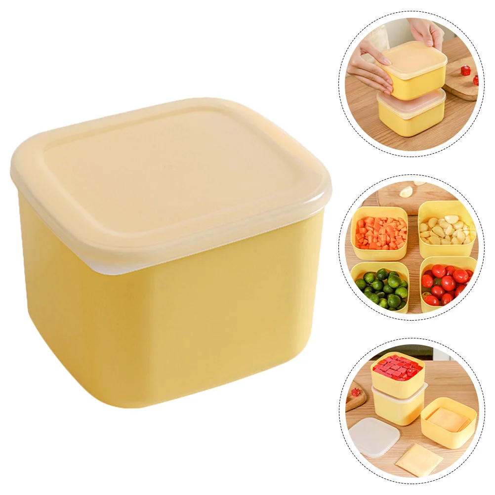 

Cheese Container Storage Butter Box Fridge Keeper Slice Holder Fruit Keeping French Holders Cases Fresh Refrigerator Case Block