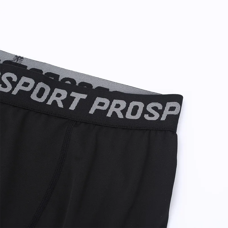 New Honeycomb Anti-collision Sports Pants Men's Basketball Soccer Fitness Tights Quick Drying Knee Protection Sports Pants