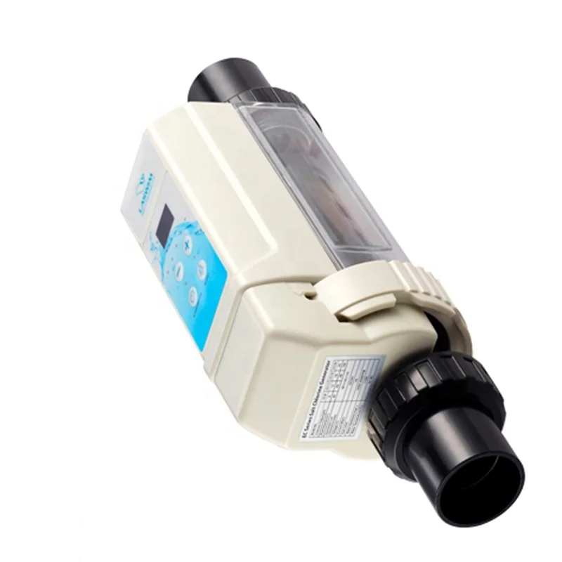 Фото Generador de cloro de piscina simple de Low costo AIBO Sistema clorador para estanque de sal (прозрачный) №3