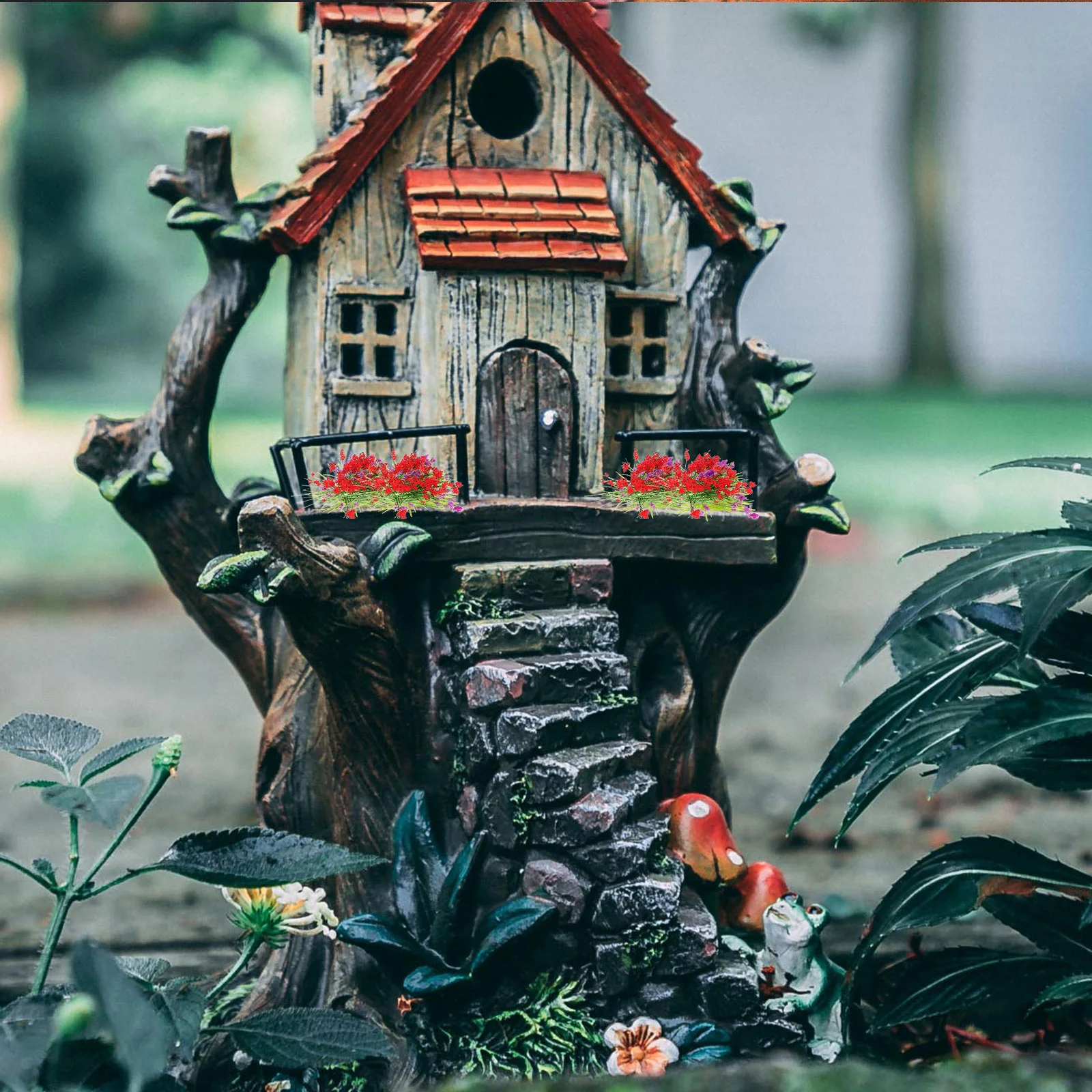 Искусственные цветы песочный стол материал сделай сам микро-сцена растения