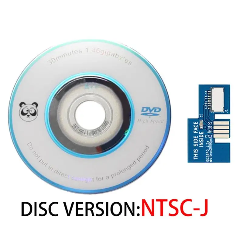 Фото 【N21R】 Адаптер SD2SP2+NTSC-J CD SDLoad для чтения CD с карт SD/TF №3