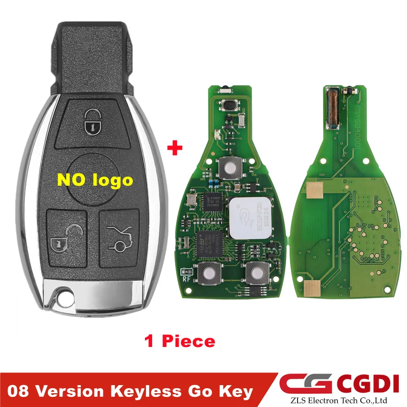 

CG MB 08 Keyless Go Key Версия 315 МГц/433 МГц С Чехлом Для Mercedes Benz W164 W221 W216 2005-2010 Бесплатный Токен В Комплекте