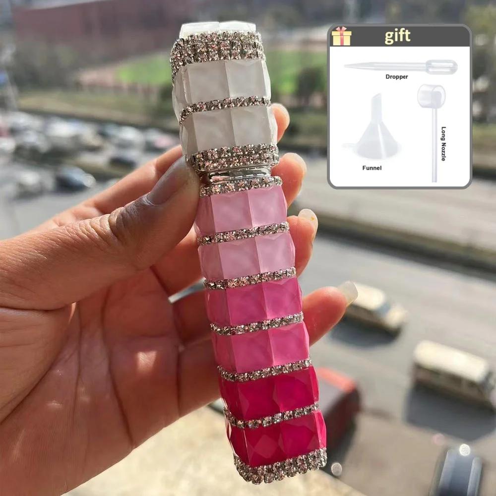 Многоразовый флакон для духов с алмазным распылителем, 12 мл | AliExpress
