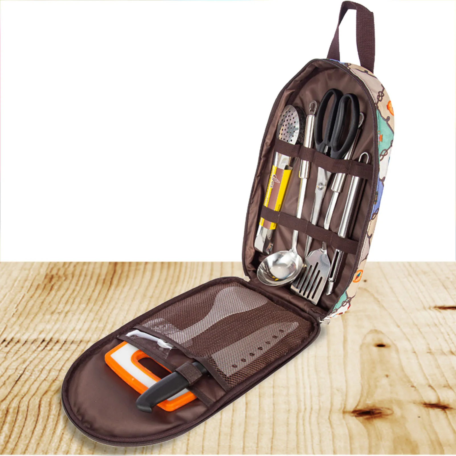 

Camping Utensil Set Outdoor Kitchen Gear Portable Camping Cooking Utensils Set Outdoor Cookware Camping Set With Carrying Bag