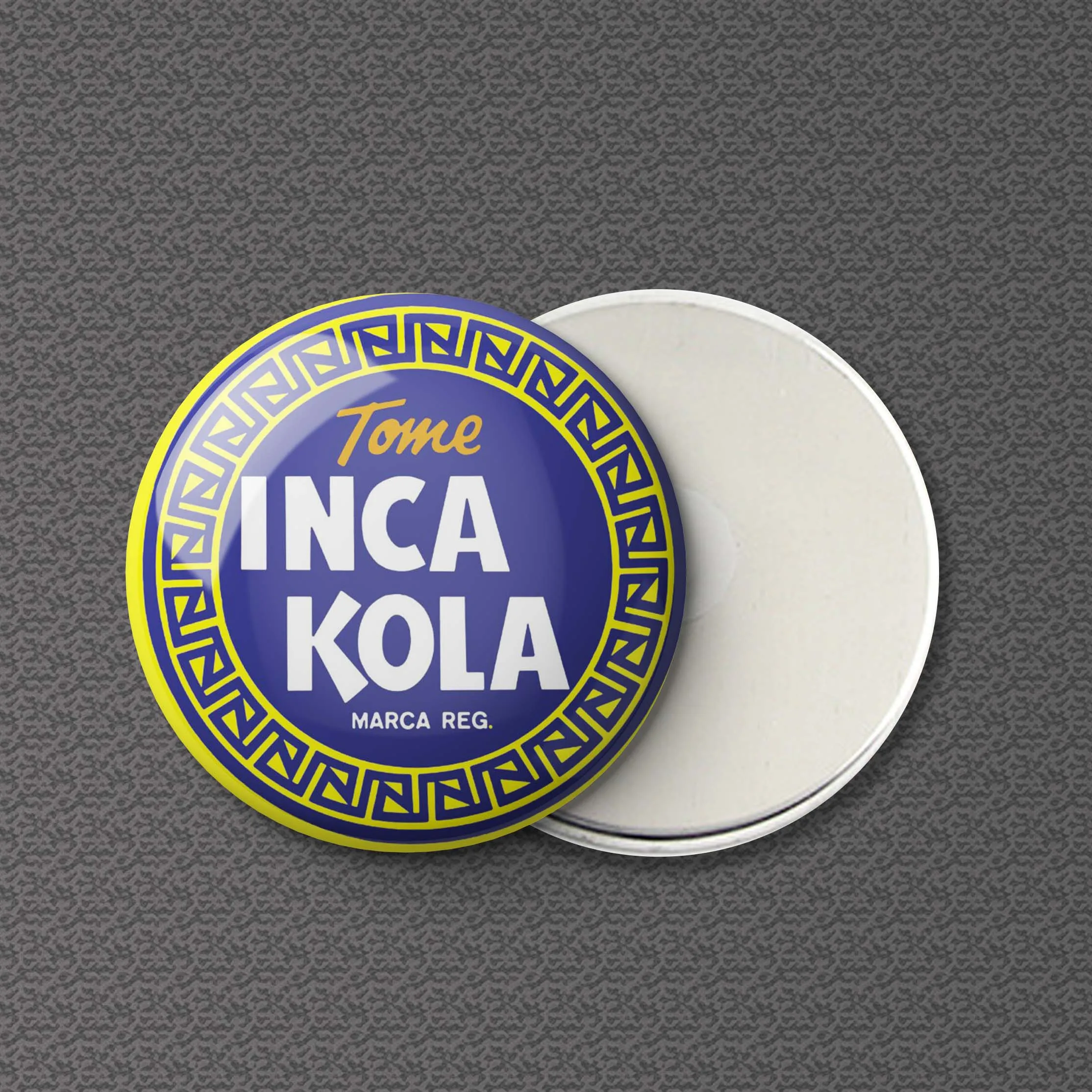 

Винтажный магнит для напитков Inca Kola в виде мягкого напитка магнит для влюбленных металлический креативный подарок мультяшный Модный милый женский ювелирный Забавный