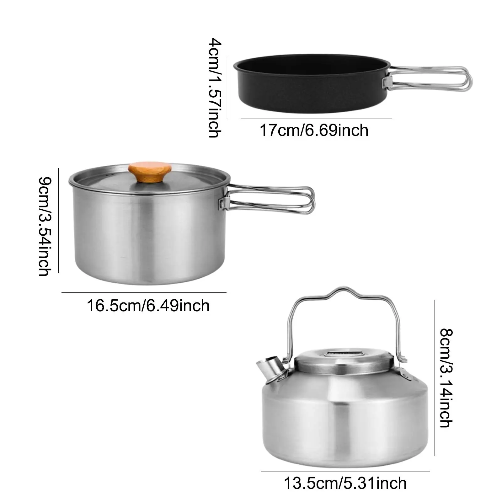 Набор посуды для кемпинга кухонная плита складная ручка снаряжение