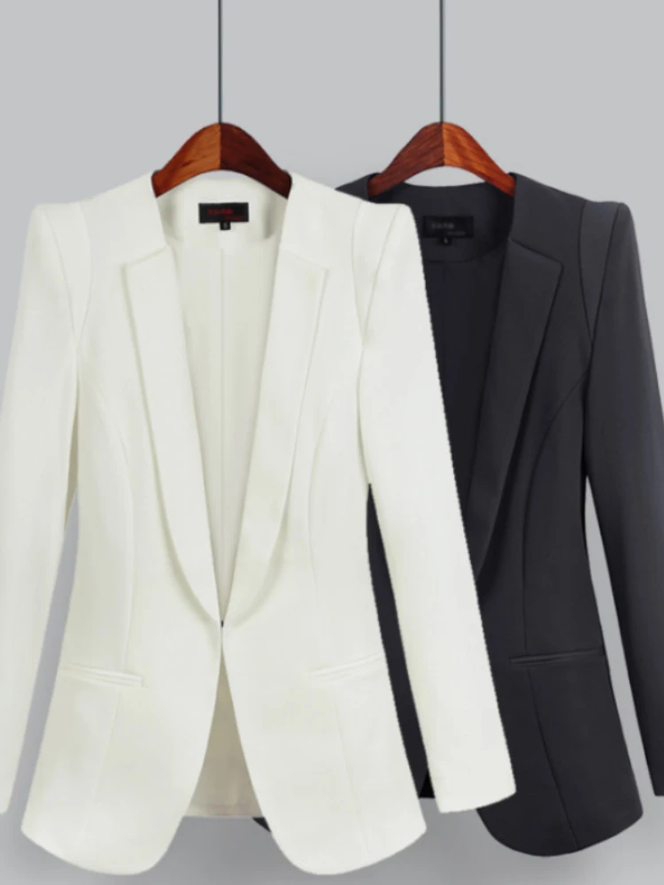 Женский желтый Блейзер официальный пиджак большого размера 4XL 5XL женские белые