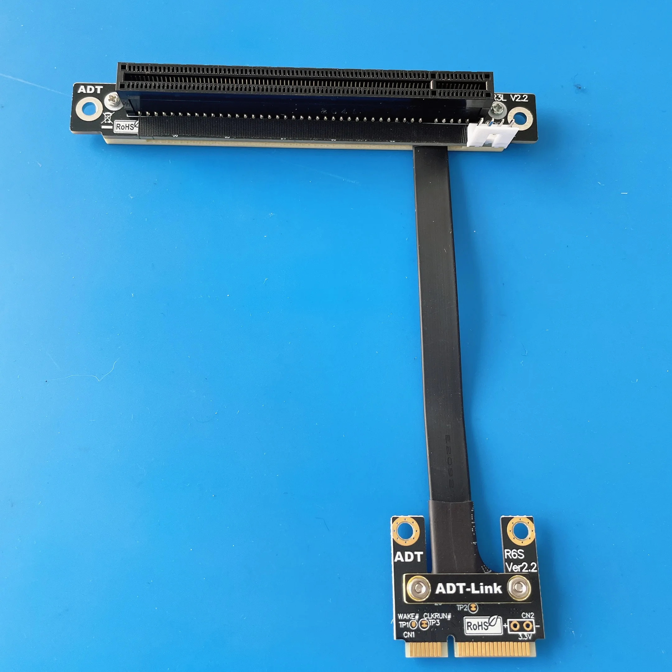 128Gbps Mini PCI-e mPCIe WAN WiFi To PCIe x16 PCI-E 16x Riser adapter Gen3.0 Mini-PCIe Ribbon cable pci e for WIFI card |