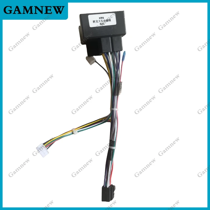 Автомобильный 16-контактный жгут проводов аудио с коробкой Canbus для Opel 10-16 адаптер