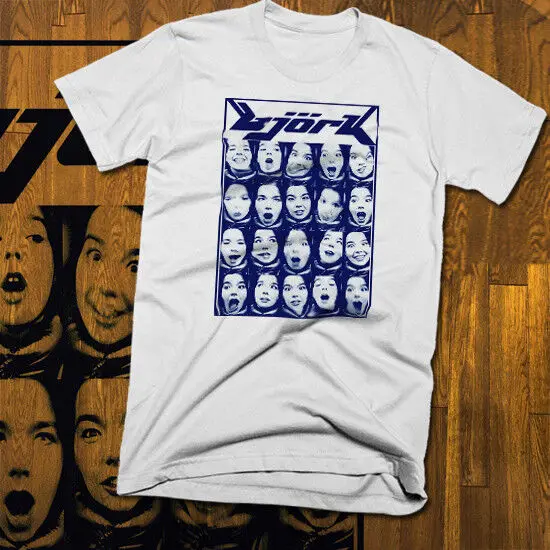 Футболка Бьорк все размеры новинка indi punk music Европа 2 цвета