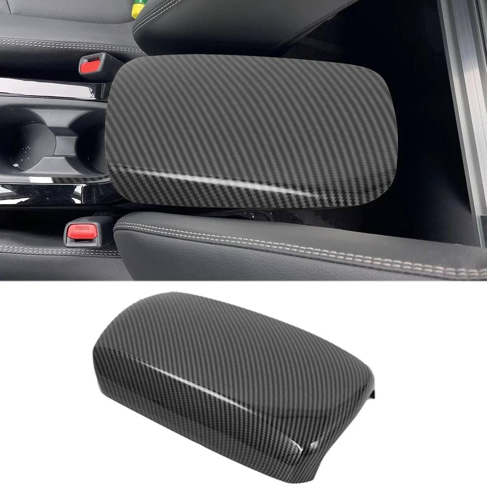 

Carbon Fiber Car Center Console Armrest Box Panel Cover Trim Decoration Stickers for Toyota Corolla Cross 2021 2022
